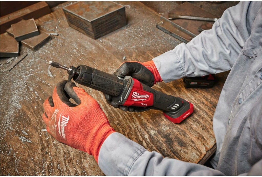 MILWAUKEE M18 FUEL™ ONE-KEY™ M18 FDGROVPDB-0X RECHTE ACCU STIFTSLIJPER MET RAPIDSTOP™ & PEDDELSCHAKELAAR 4933480957