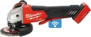 MILWAUKEE M18 FUEL™ ONE-KEY™ M18 ONEFSAG125XPDB-0X ACCU HAAKSE SLIJPER 125mm MET PEDDELSCHAKELAAR & SCHIJFREM 4933478434