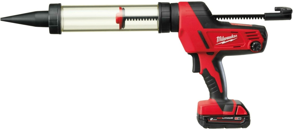 MILWAUKEE M18™ C18 PCG/400T-201B HEAVY DUTY LIJM & KITSPUIT 400ml PATROONHOUDER 4933441812