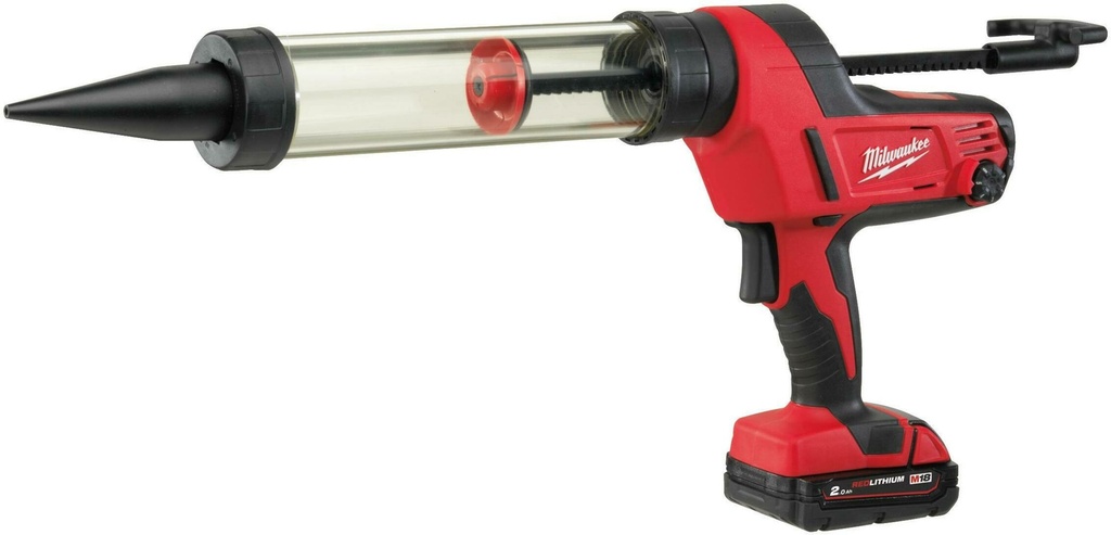 MILWAUKEE M18™ C18 PCG/400T-201B HEAVY DUTY LIJM & KITSPUIT 400ml PATROONHOUDER 4933441812