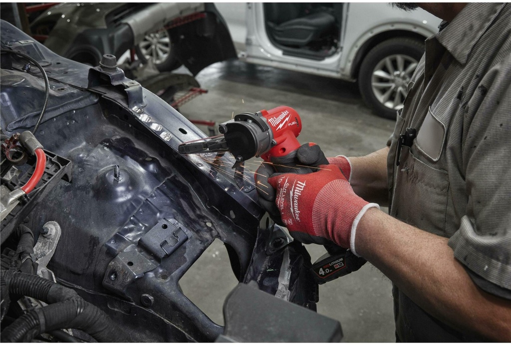 MILWAUKEE M12 FUEL™ M12 FBFL10-402B ACCU BANDSCHUURMACHINE 10mm 4933480959