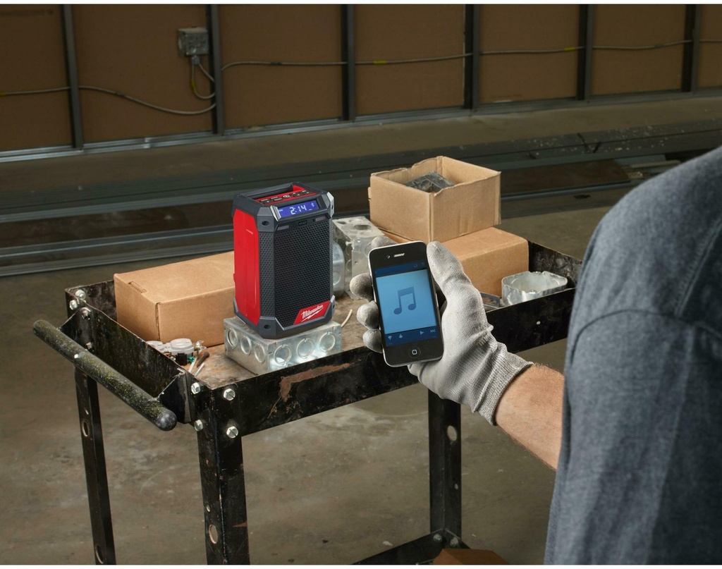 MILWAUKEE M12™ M12 RCDAB+-0 JOBSITE ACCU RADIO 4933472114