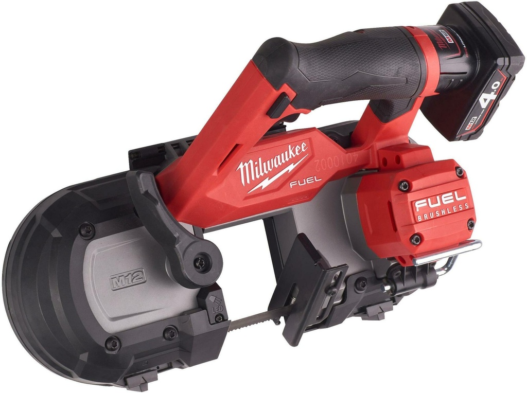 MILWAUKEE M12 FUEL™ M12 FBS64-402C SUBCOMPACTE ACCU BANDZAAGMACHINE 4933478441