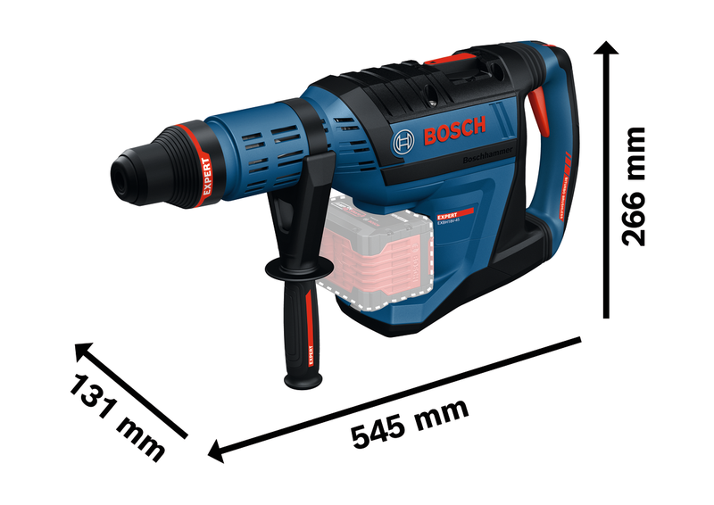 BOSCH EXPERT EXBH18V-45 SDS MAX ACCU BOORHAMER 45mm 0611913300