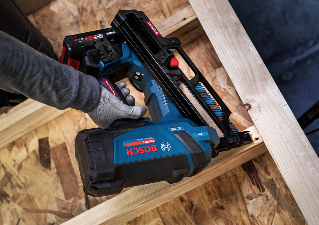 BOSCH EXPERT EXHN18V-90MD ACCU HOUTTACKER 30°/34° 90mm NAGELS 06019R1102