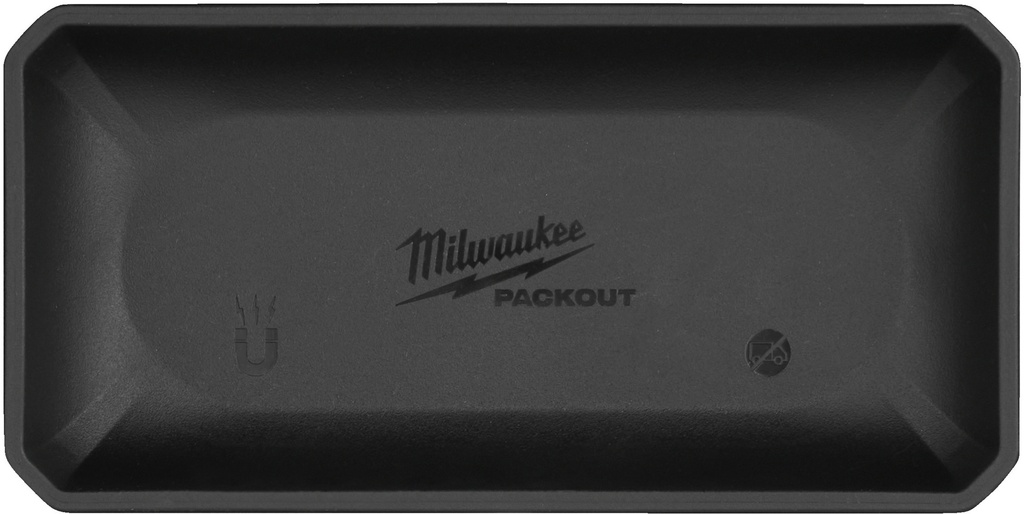 MILWAUKEE PACKOUT™ MAGNETIC BIN MAGNETISCH BAKJE 10x20cm 6 Stuks 4932493381