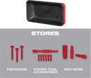 MILWAUKEE PACKOUT™ MAGNETIC BIN MAGNETISCH BAKJE 10x20cm 6 Stuks 4932493381