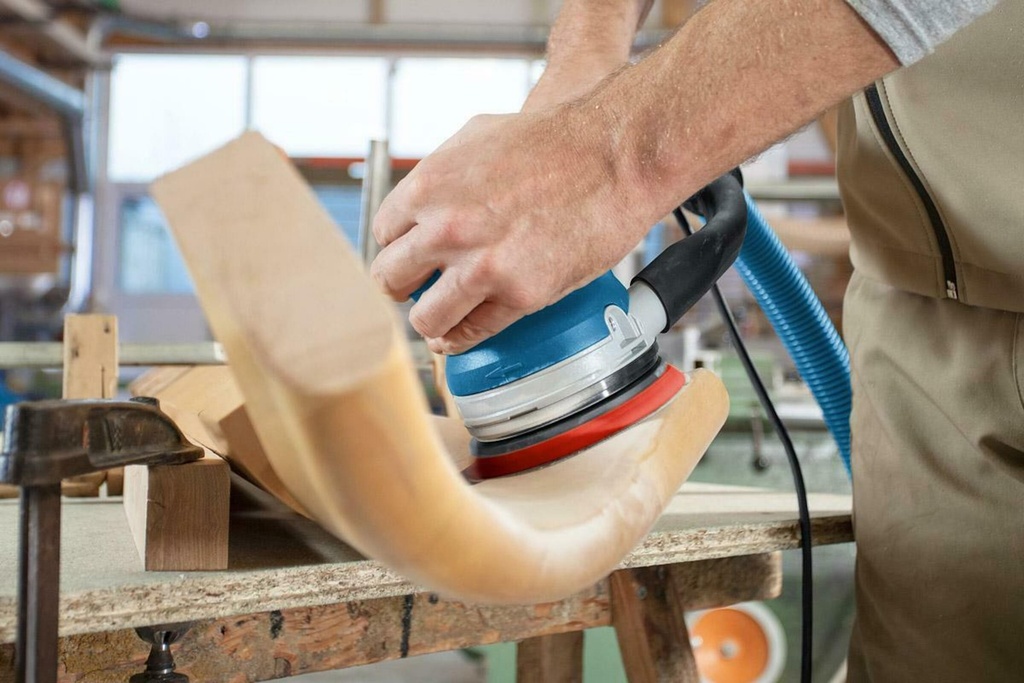 BOSCH PRO GET 55-125 EXCENTERSCHUURMACHINE IN DOOS 