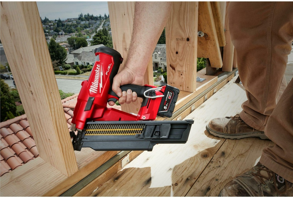 MILWAUKEE M18 FUEL™ M18 FFN21-0C CONSTRUCTIETACKER, NAGELPISTOOL 21° 9Ga 4933478993