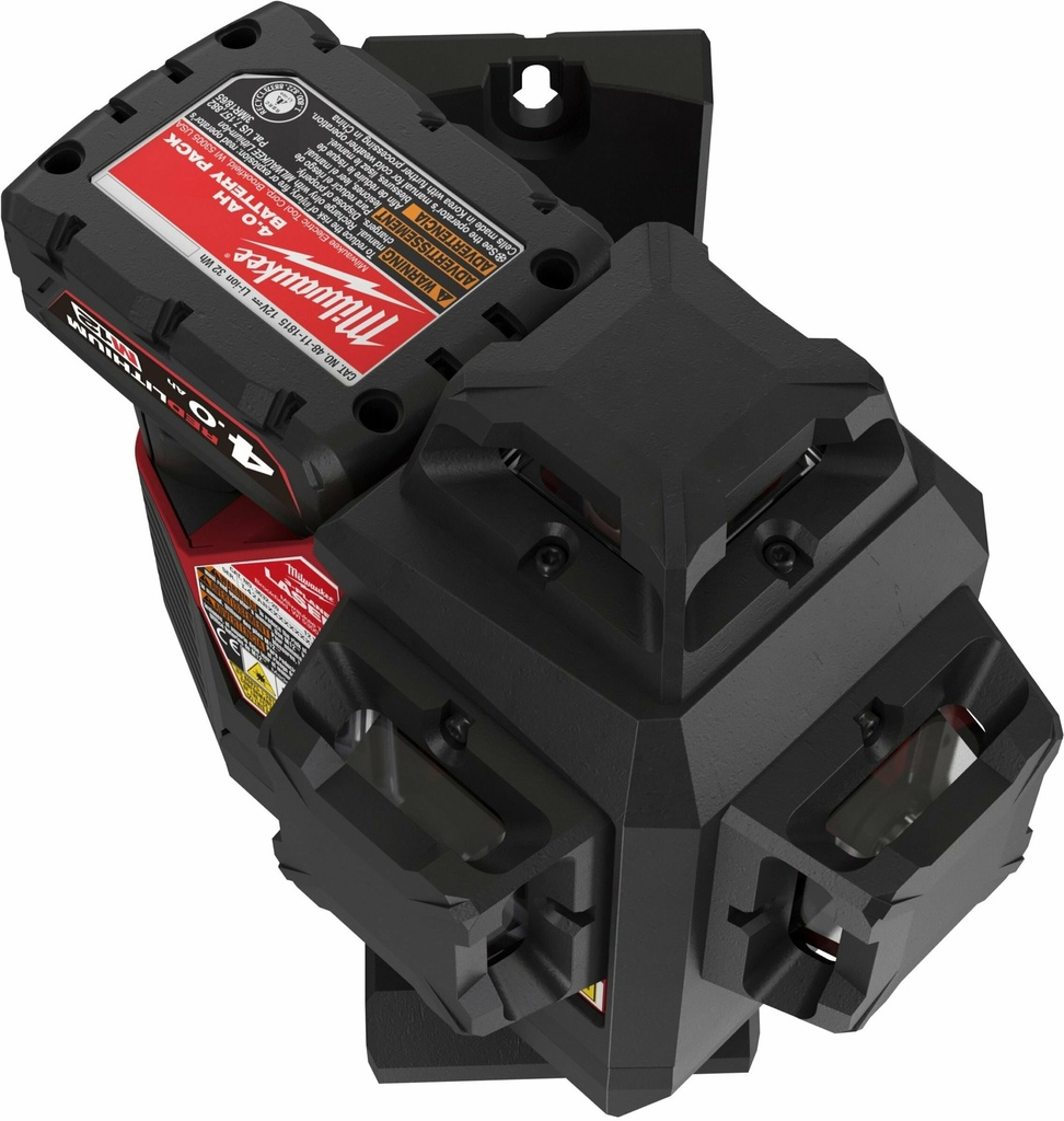 MILWAUKEE M12™ M12 3PL-0C DRIEDIMENSIONALE LASER MET 3 GROENE 360° LASER CIRKELS 4933478103