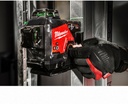 MILWAUKEE M12™ M12 3PL-0C DRIEDIMENSIONALE LASER MET 3 GROENE 360° LASER CIRKELS 4933478103