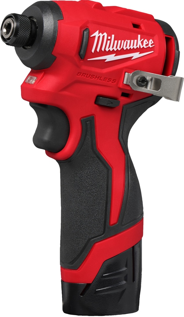 MILWAUKEE M12™ M12 BLIDRC-202C COMPACT SLAGSCHROEVENDRAAIER 1/4'' HEX 124Nm 4933499690
