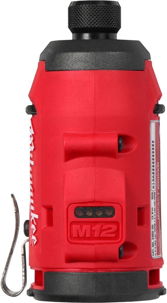 MILWAUKEE M12™ M12 BLIDRC-202C COMPACT SLAGSCHROEVENDRAAIER 1/4'' HEX 124Nm 4933499690