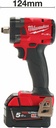 MILWAUKEE M18 FUEL™ M18 FIW2F12-0X 1/2'' COMPACTE ACCU SLAGMOERSLEUTEL MET FRICTIERING 4933478443