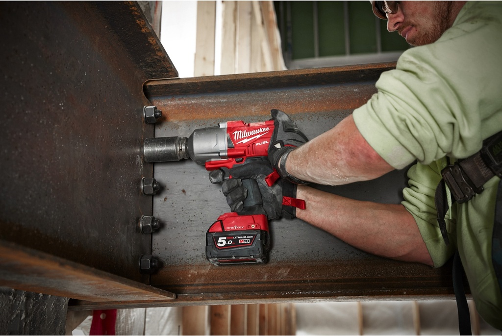 MILWAUKEE M18 FUEL™ ONE-KEY™ M18 ONEFHIWF12-502X 1/2'' ACCU SLAGMOERSLEUTEL MET FRICTIERING 4933459727