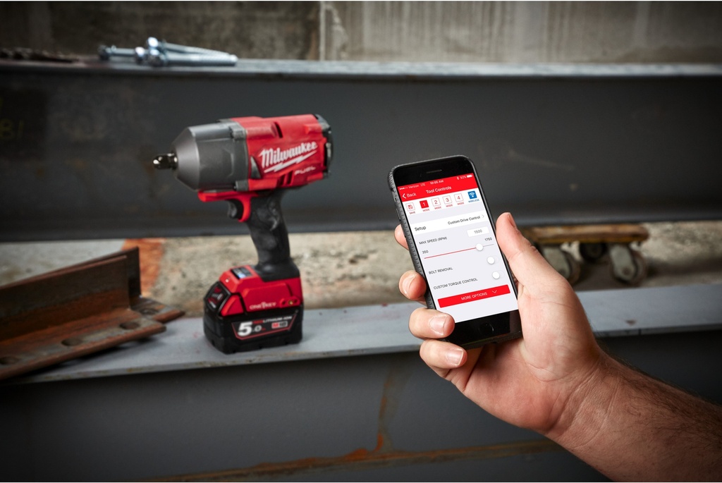 MILWAUKEE M18 FUEL™ ONE-KEY™ M18 ONEFHIWF12-502X 1/2'' ACCU SLAGMOERSLEUTEL MET FRICTIERING 4933459727