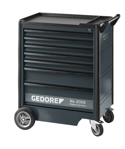 GEDORE MAGIC 2005 0511-7016 GEREEDSCHAPSWAGEN 7 LADEN SPECIAL EDITION ANTRACIET 3544567 *A*
