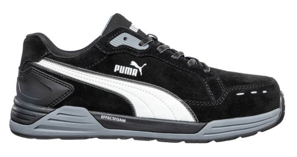 WERKSCHOEN AIRTWIST BLACK LOW MT44
