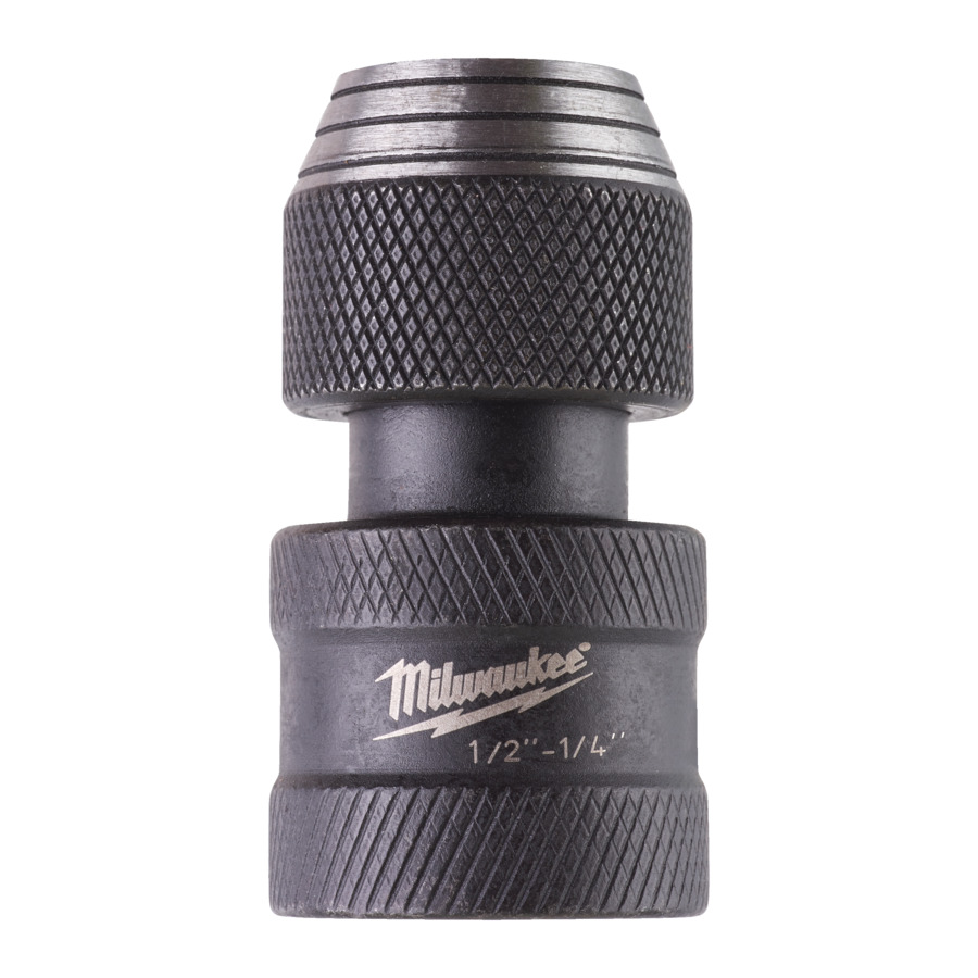 MILWAUKEE SHOCKWAVE™ 1/2" Square to 1/4" Hex Adapter – 4932471828