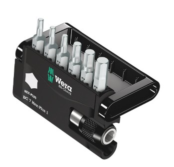 WERA INBUSBITSET 8040-6 7-DEL