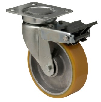 ZWENKWIEL  D=125mm JSAU 1252 6150 DRAAGVERMOGEN 250KG 
