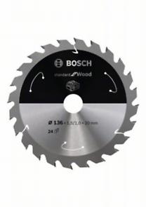 BOSCH PRO CIRKELZAAGBLAD 'Wood' T36 Zaagblad 165x2,6x30mm 2608640603 (kopie)