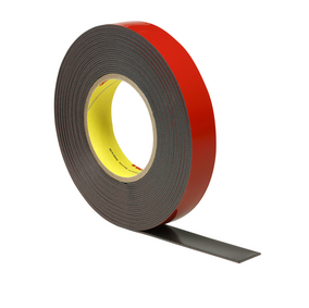 3M DUBBELZIJDIGTAPE 1100 ZWART 19mm ROL a 20m