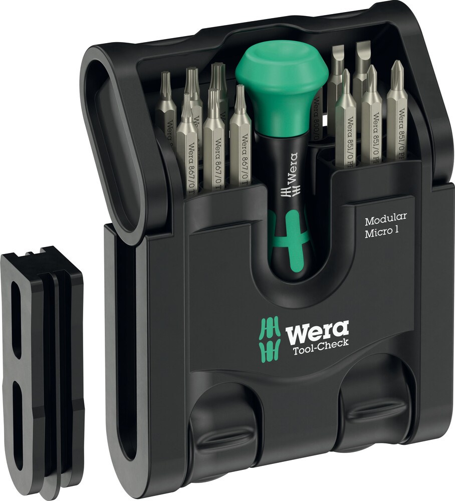 WERA TOOL-CHECK MODULAR MICRO 1 / 21-Piece 05049002001