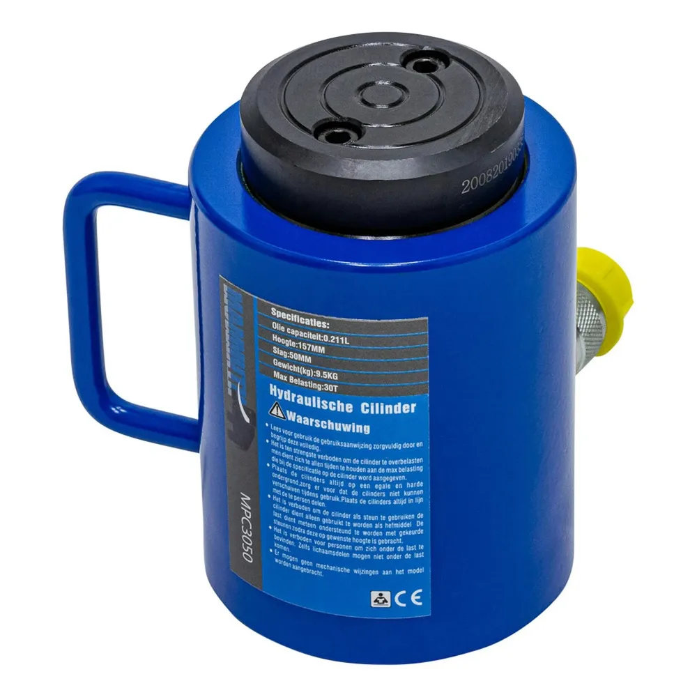 HYDRAULIC CYLINDER 30 TON HEIGHT=157mm STROKE= 50mm