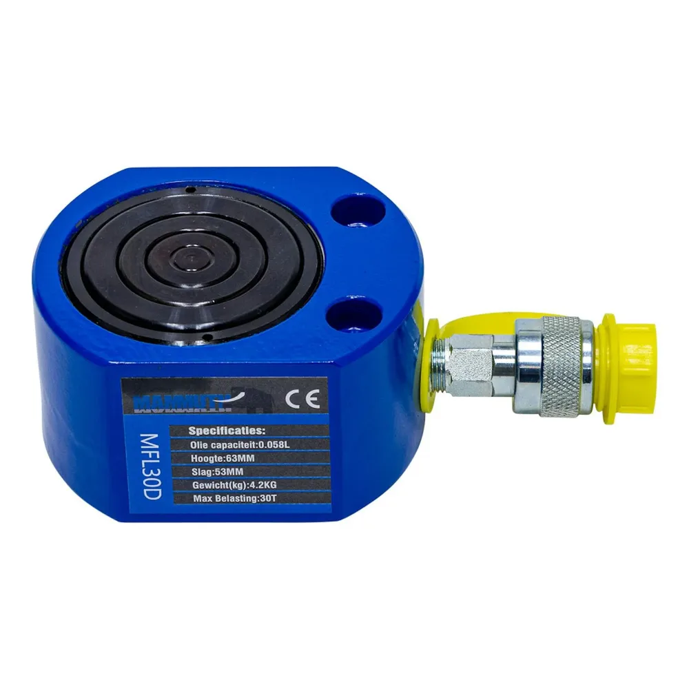 HYDRAULIC CYLINDER 30 TON HEIGHT=63mm STROKE=53mm
