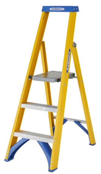 WERNER FIBERGLASS TRAP ENKELZIJDIG 1x3 tr.NEN 2484 