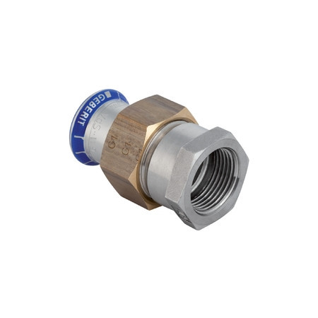 GEBERIT MAPRESS 3D KOPPELING RECHT 3-Delig MET CIIR AFDICHTINGSRING 35mm x 1.1/4'' 35307