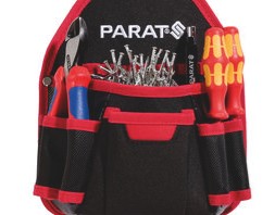 GORDELTAS PARABELT 200x220x80mm 4 STEEKVAKKEN / 1 HOOFDVAK/6 LUSSEN