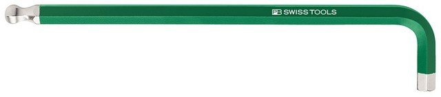 PB HAAKSE STIFTSLEUTEL 6-KANT 212.L 1,5mm KK RAINBOW LG BLAUW-GROEN