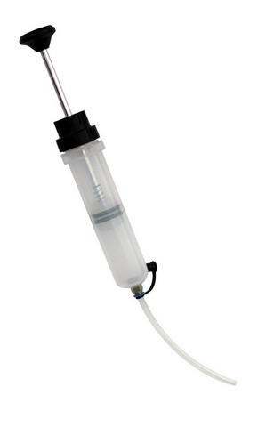 SUCTION AND DISPOSAL SYRINGE 200ML + HOSE