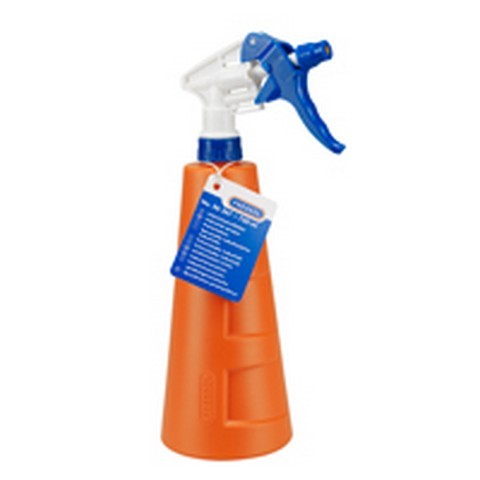 INDUSTRIEVERSTUIVER 750ml 06 267-956 + ORANJE BEKER + MET MESSING SPROEIKOP