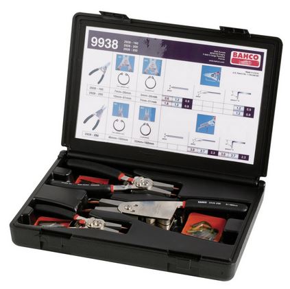 SEEGERRINGTANGENSET 9938 3-DELIG 