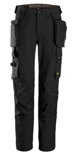 WERKBR LADIES/CANVAS 6771-0404 SIZE 80 WITH REMOVABLE HOLSTER POCKETS