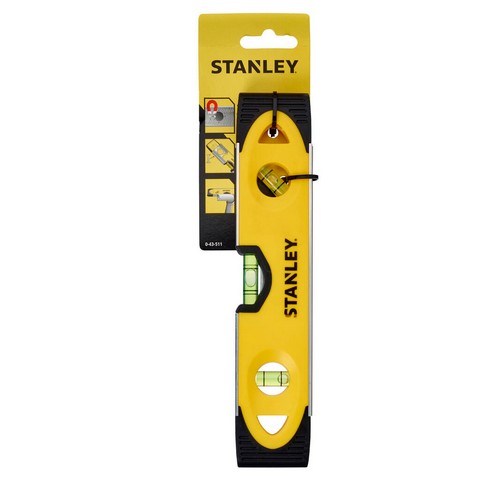 Spirit Level Aluminum Frame L=25cm Magnetic Base