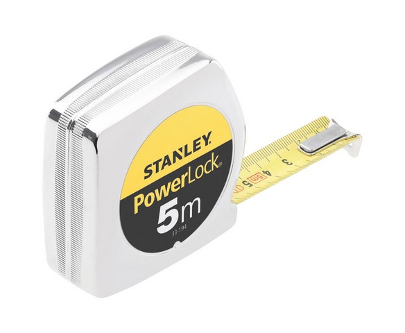 POWERLOCK TAPE MEASURE 5m 33-194 ABS (tape width 19mm)