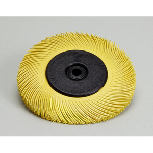 RAD.BRISTLE DISC TA BB-ZB 203x25.4x31.75 SIZE 80  (33082)(YELLOW)