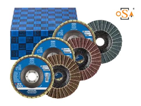 LAMELLENSCHIJF POLIVLIES 125mm A100G 44694111 (verk a 5st)