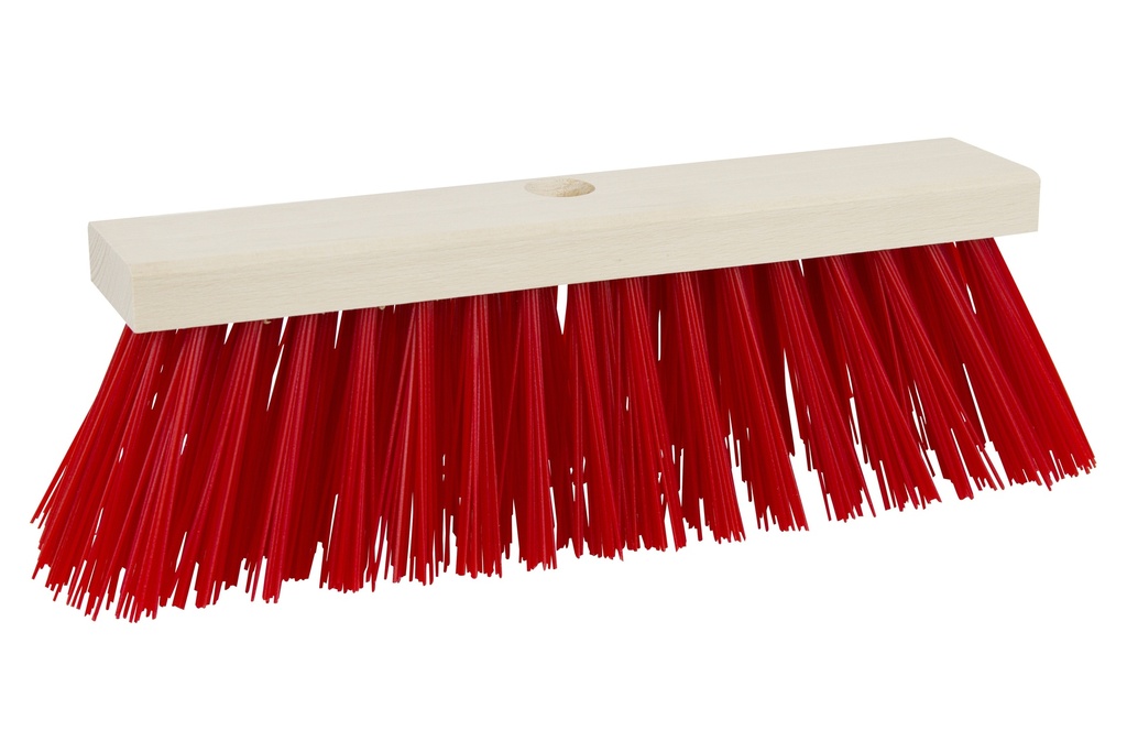 RED PVC BROOM 30cm