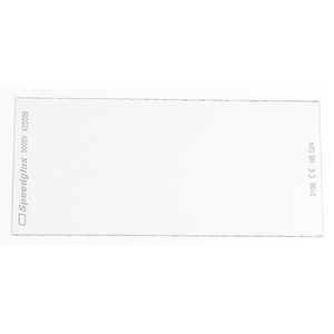 PACK OF 5 PCS PROTECTIVE GLASS 42X91mm INSIDE SPEED GLASS v.9000/9002 (428000)