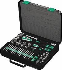 WERA ZYKLOP SOCKET SET 8100SA/SC 82160785 1/4" AND 1/2" 43-D