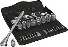 WERA RATCHET AND SOCKET SET 8100 SB-8 29-PIECE *A*