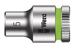WERA DOPSLEUTEL LANG 1/4" 6 mm 8790 HMA 