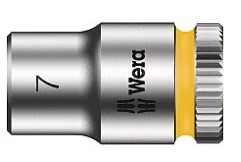 WERA DOPSLEUTEL LANG 1/4" 7 mm 8790 HMA 