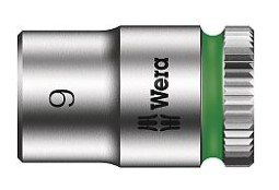WERA DOPSLEUTEL LANG 1/4" 9 mm 8790 HMA 