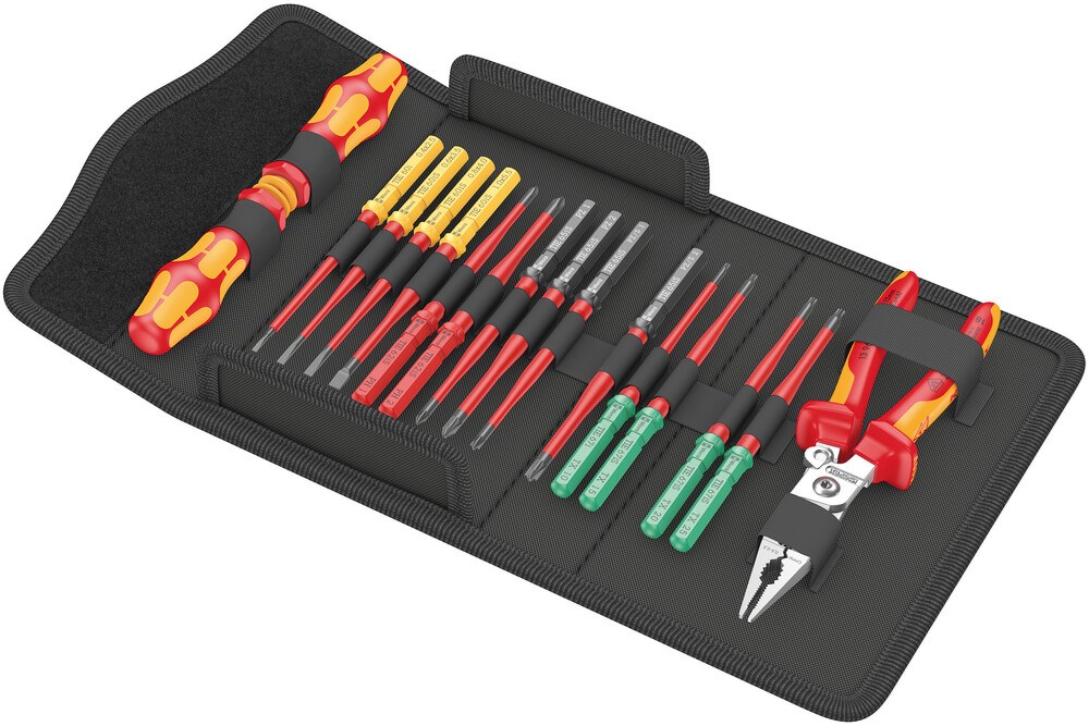 WERA KRAFTFORM KOMPACT SET VDE 17 DLG EXTRA SLIM 1 "TAKE IT EASY" 82006612